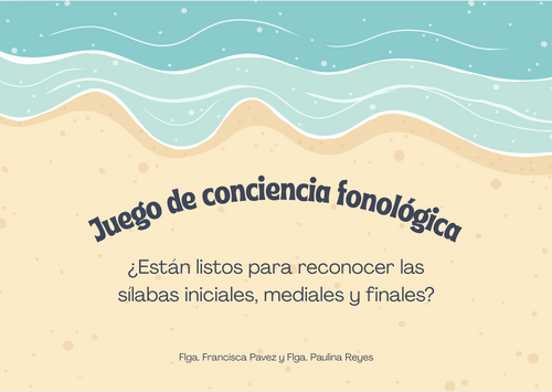 Juego Reconocimiento de Sílabas (inicial, medial y final)