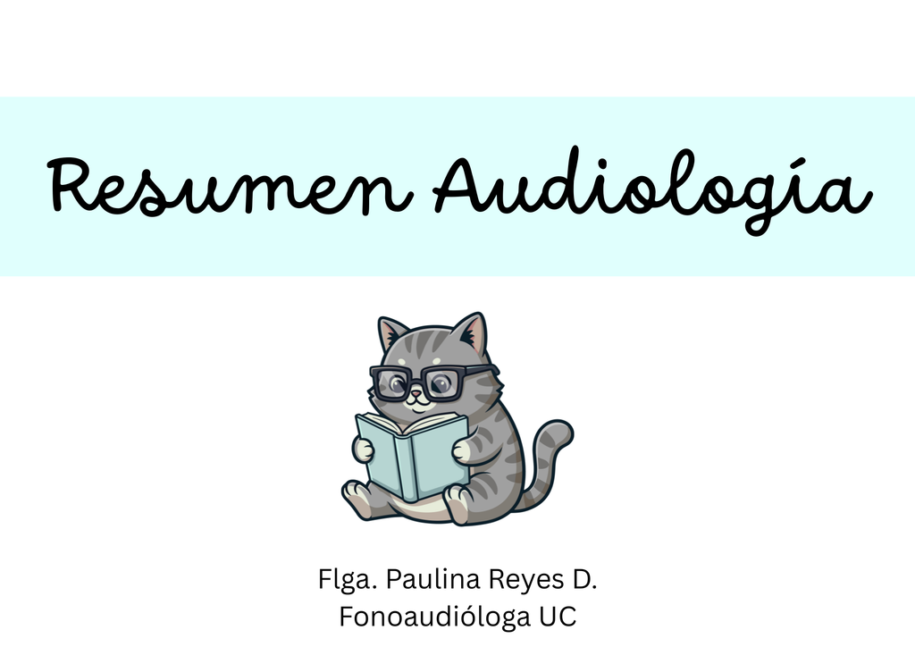 Resumen Internado Audiología