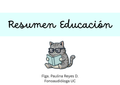 Resumen Internado Educación